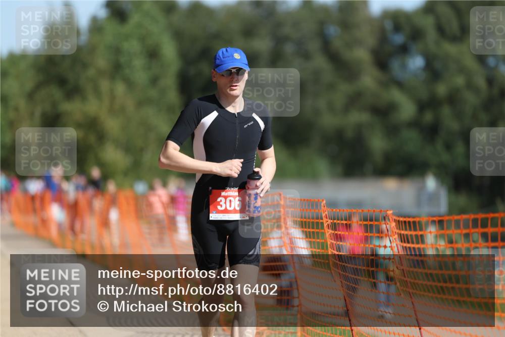 07.09.2025 - 19. Norderstedt Triathlon Michael Strokosch http://msf.ph/oto/8816402 07.09.2025 11:46:08 Laufen 276, 306 meine-sportfotos.de