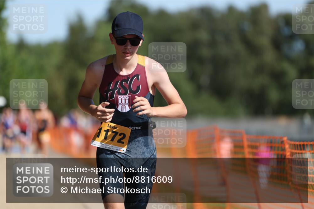 07.09.2025 - 19. Norderstedt Triathlon Michael Strokosch http://msf.ph/oto/8816609 07.09.2025 11:46:42 Laufen 1172, 1279 meine-sportfotos.de