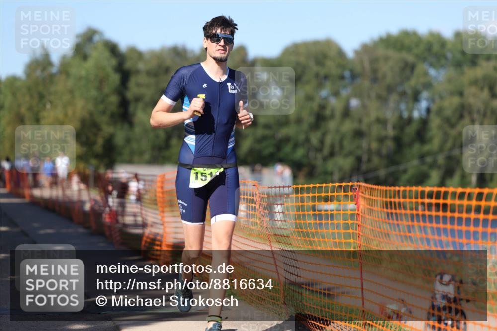 07.09.2025 - 19. Norderstedt Triathlon Michael Strokosch http://msf.ph/oto/8816634 07.09.2025 15:36:35 Laufen 1511 meine-sportfotos.de