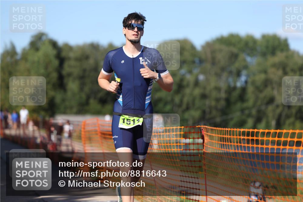 07.09.2025 - 19. Norderstedt Triathlon Michael Strokosch http://msf.ph/oto/8816643 07.09.2025 15:36:35 Laufen 1511 meine-sportfotos.de
