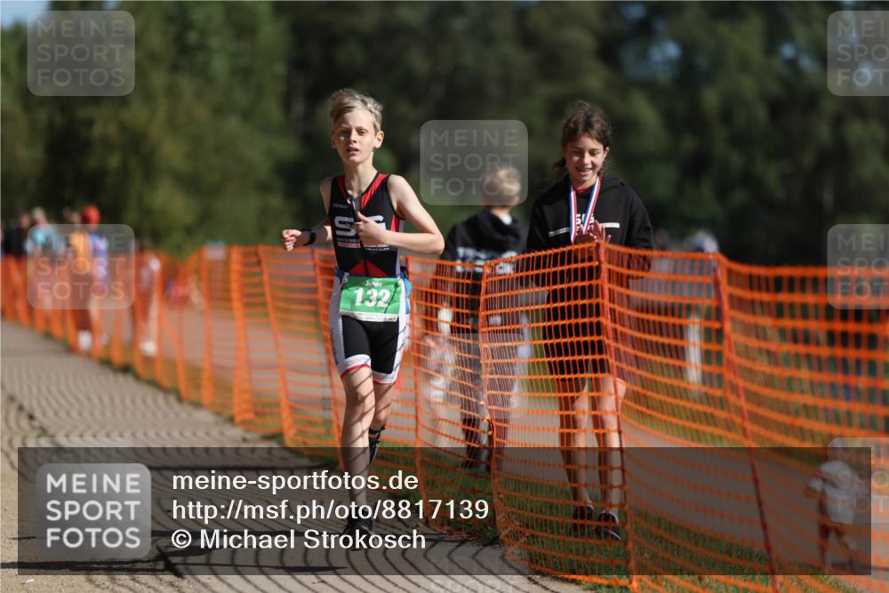 07.09.2025 - 19. Norderstedt Triathlon Michael Strokosch http://msf.ph/oto/8817139 07.09.2025 10:48:08 Laufen 132, 1115 meine-sportfotos.de