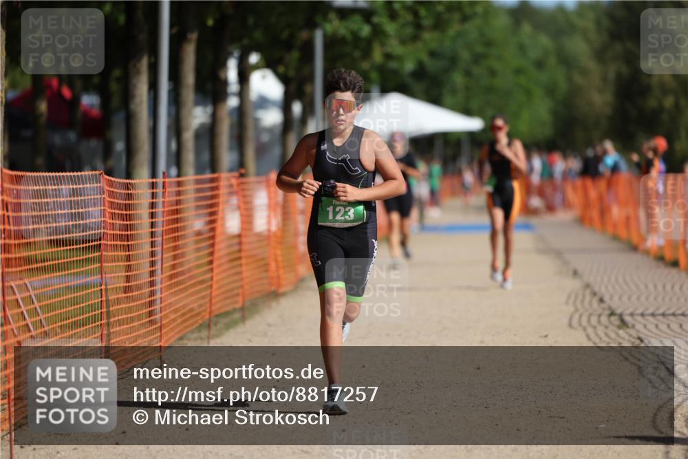 07.09.2025 - 19. Norderstedt Triathlon Michael Strokosch http://msf.ph/oto/8817257 07.09.2025 10:48:14 Laufen 91, 123, 132 meine-sportfotos.de