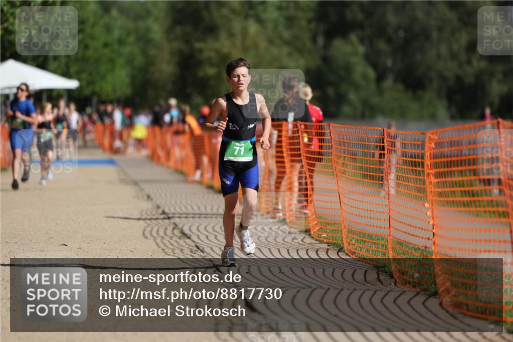 07.09.2025 - 19. Norderstedt Triathlon Michael Strokosch http://msf.ph/oto/8817730 07.09.2025 10:48:47 Laufen 71, 654 meine-sportfotos.de