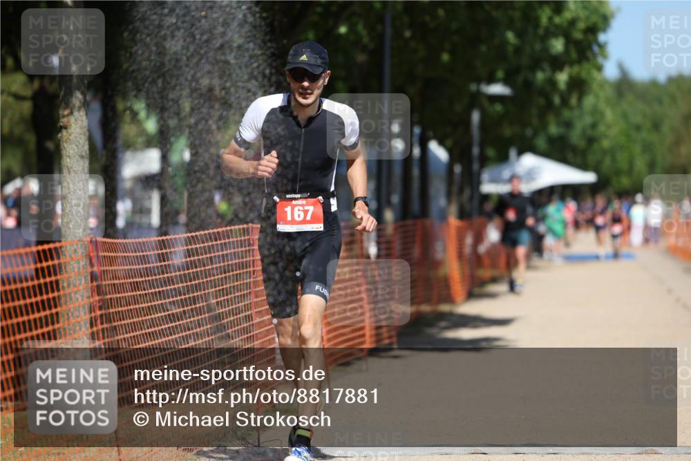 07.09.2025 - 19. Norderstedt Triathlon Michael Strokosch http://msf.ph/oto/8817881 07.09.2025 12:59:08 Laufen 167 meine-sportfotos.de