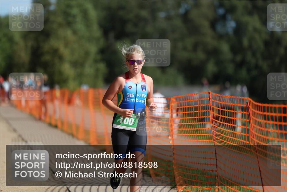 07.09.2025 - 19. Norderstedt Triathlon Michael Strokosch http://msf.ph/oto/8818598 07.09.2025 10:50:10 Laufen 100 meine-sportfotos.de
