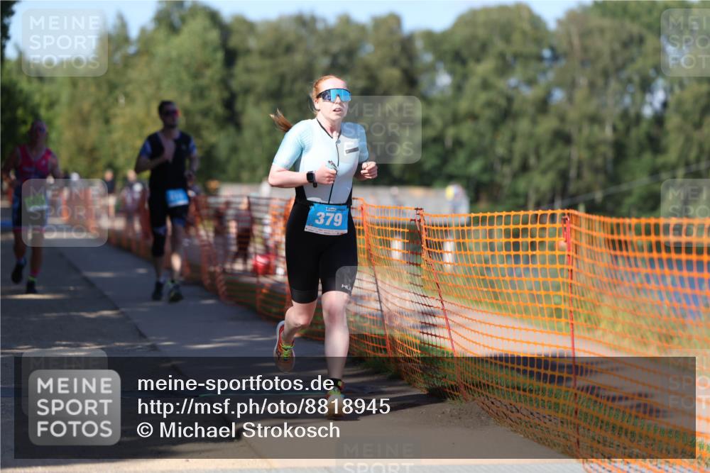 07.09.2025 - 19. Norderstedt Triathlon Michael Strokosch http://msf.ph/oto/8818945 07.09.2025 15:44:18 Laufen 379, 410, 1022 meine-sportfotos.de