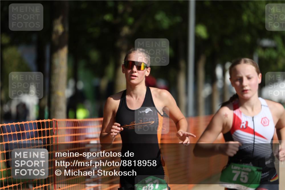 07.09.2025 - 19. Norderstedt Triathlon Michael Strokosch http://msf.ph/oto/8818958 07.09.2025 10:50:59 Laufen 75, 687 meine-sportfotos.de