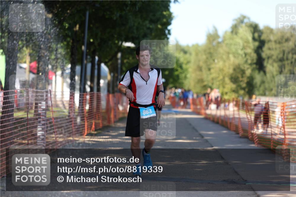 07.09.2025 - 19. Norderstedt Triathlon Michael Strokosch http://msf.ph/oto/8819339 07.09.2025 15:46:09 Laufen  meine-sportfotos.de