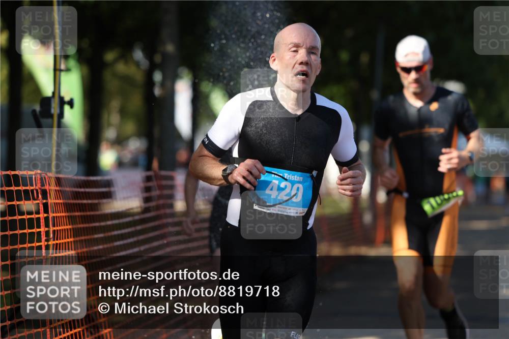 07.09.2025 - 19. Norderstedt Triathlon Michael Strokosch http://msf.ph/oto/8819718 07.09.2025 15:47:23 Laufen 420 meine-sportfotos.de