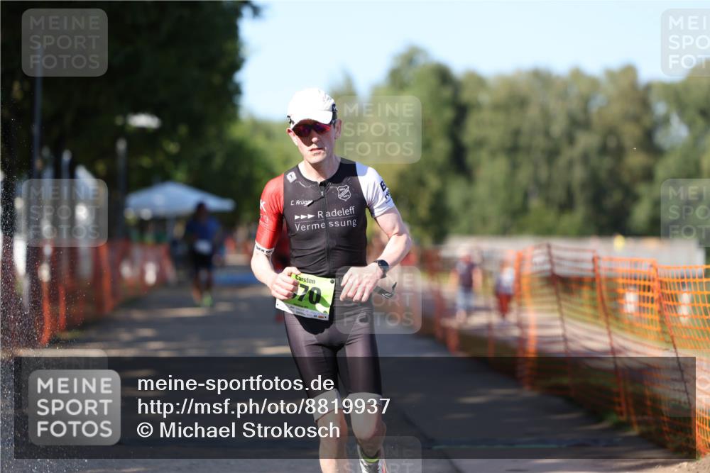 07.09.2025 - 19. Norderstedt Triathlon Michael Strokosch http://msf.ph/oto/8819937 07.09.2025 15:48:27 Laufen 1404 meine-sportfotos.de