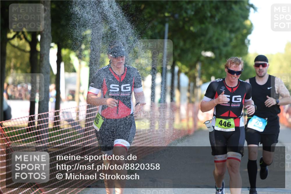 07.09.2025 - 19. Norderstedt Triathlon Michael Strokosch http://msf.ph/oto/8820358 07.09.2025 16:52:09 Laufen 929 meine-sportfotos.de