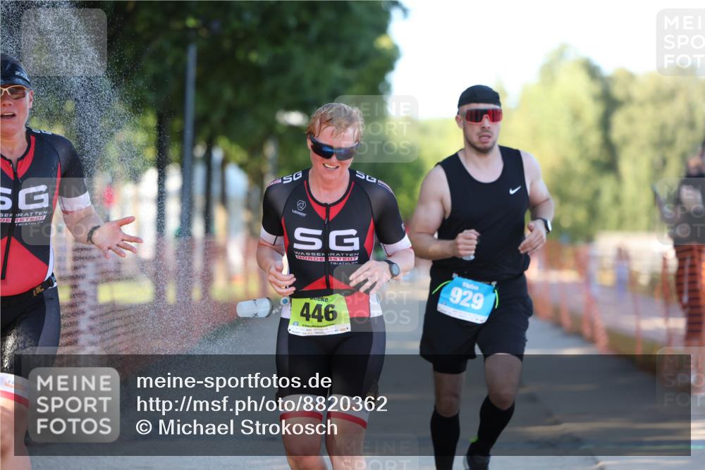 07.09.2025 - 19. Norderstedt Triathlon Michael Strokosch http://msf.ph/oto/8820362 07.09.2025 16:52:10 Laufen 929 meine-sportfotos.de