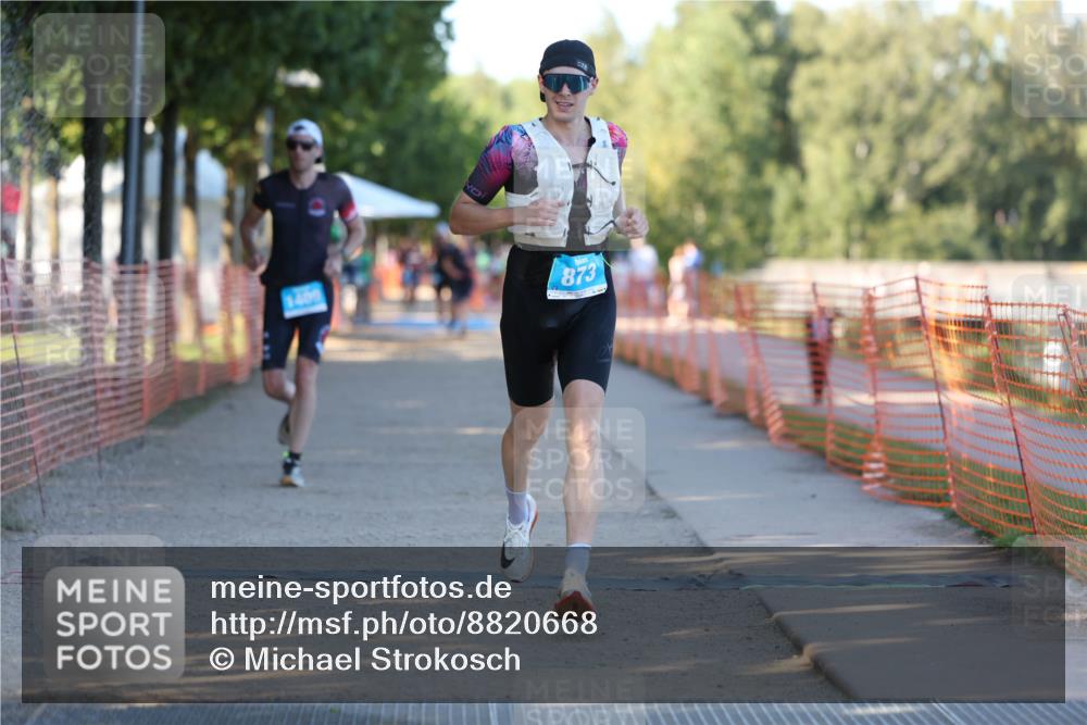 07.09.2025 - 19. Norderstedt Triathlon Michael Strokosch http://msf.ph/oto/8820668 07.09.2025 16:54:22 Laufen 873, 1409 meine-sportfotos.de