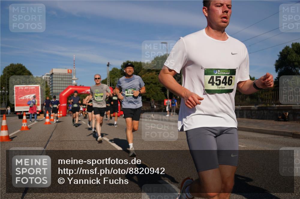 07.09.2025 - BARMER Alsterlauf Yannick Fuchs http://msf.ph/oto/8820942 07.09.2025 09:45:30 Laufen 4257, 488, 36, 4546 meine-sportfotos.de