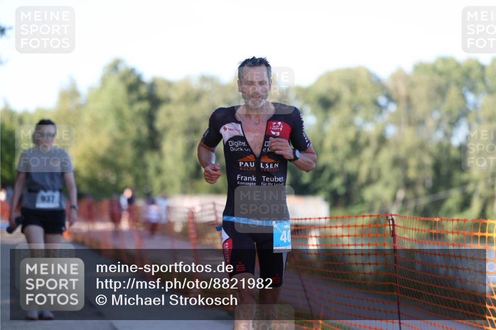 07.09.2025 - 19. Norderstedt Triathlon Michael Strokosch http://msf.ph/oto/8821982 07.09.2025 17:06:30 Laufen 406, 937 meine-sportfotos.de