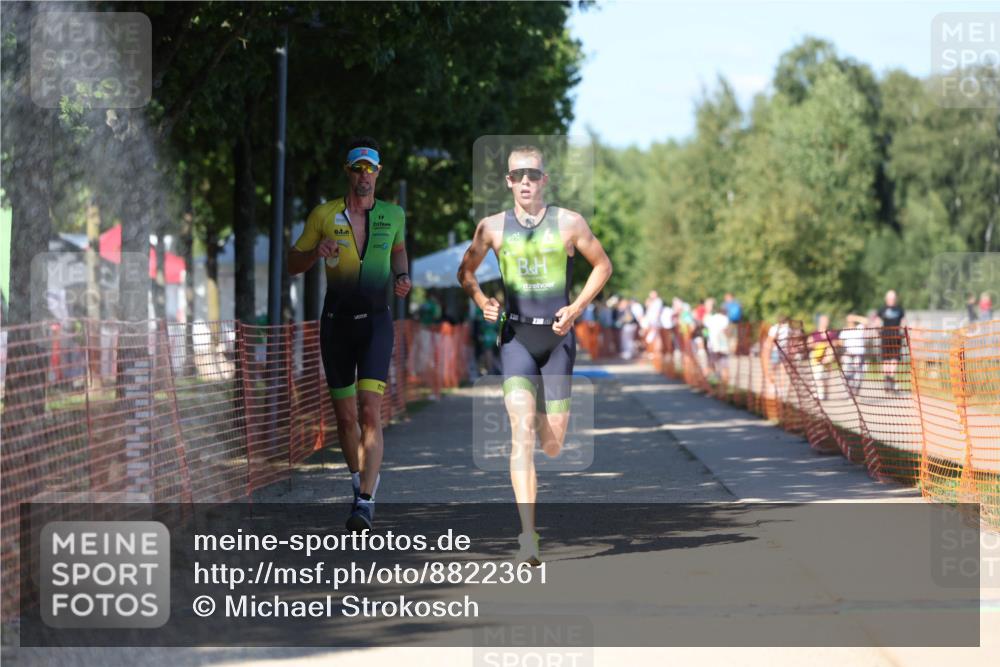 07.09.2025 - 19. Norderstedt Triathlon Michael Strokosch http://msf.ph/oto/8822361 07.09.2025 15:02:31 Laufen 1032 meine-sportfotos.de