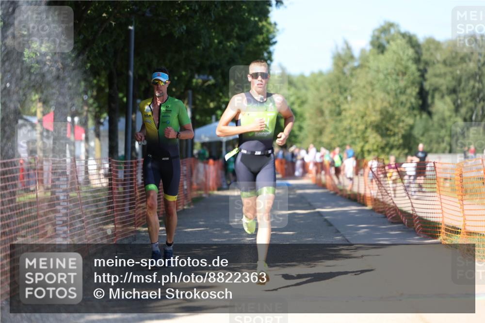 07.09.2025 - 19. Norderstedt Triathlon Michael Strokosch http://msf.ph/oto/8822363 07.09.2025 15:02:31 Laufen 1032 meine-sportfotos.de