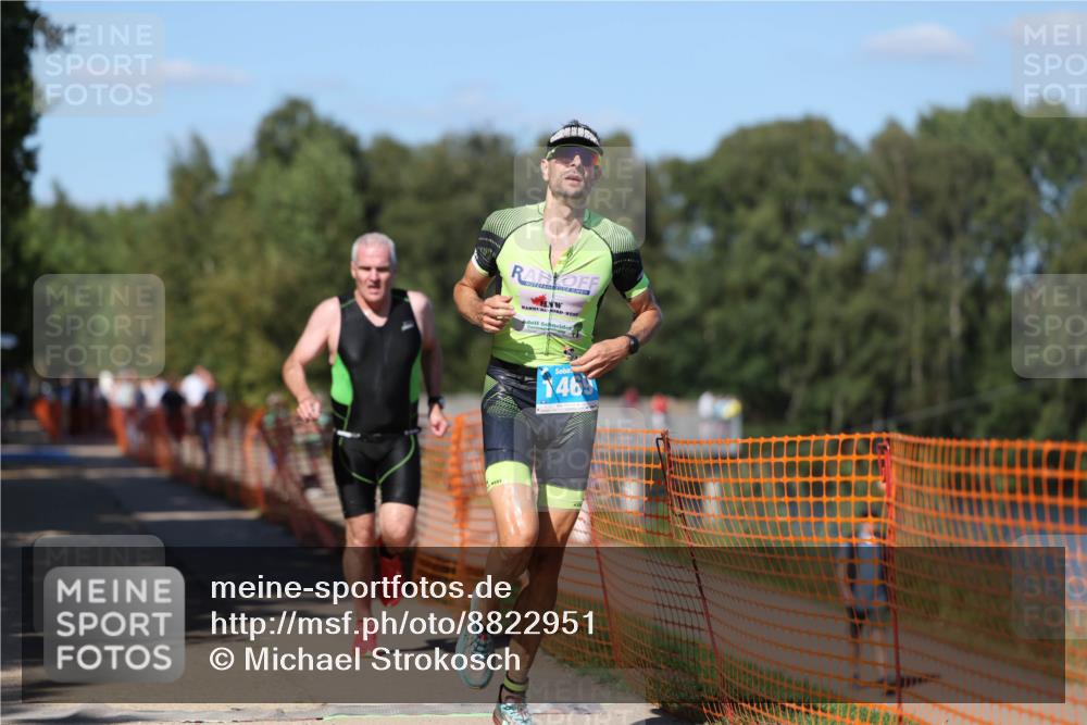 07.09.2025 - 19. Norderstedt Triathlon Michael Strokosch http://msf.ph/oto/8822951 07.09.2025 15:13:39 Laufen 391, 1457, 1469 meine-sportfotos.de