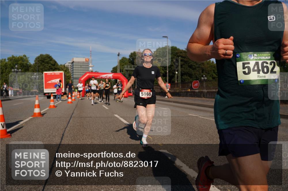 07.09.2025 - BARMER Alsterlauf Yannick Fuchs http://msf.ph/oto/8823017 07.09.2025 09:47:20 Laufen 5169, 36, 5462 meine-sportfotos.de
