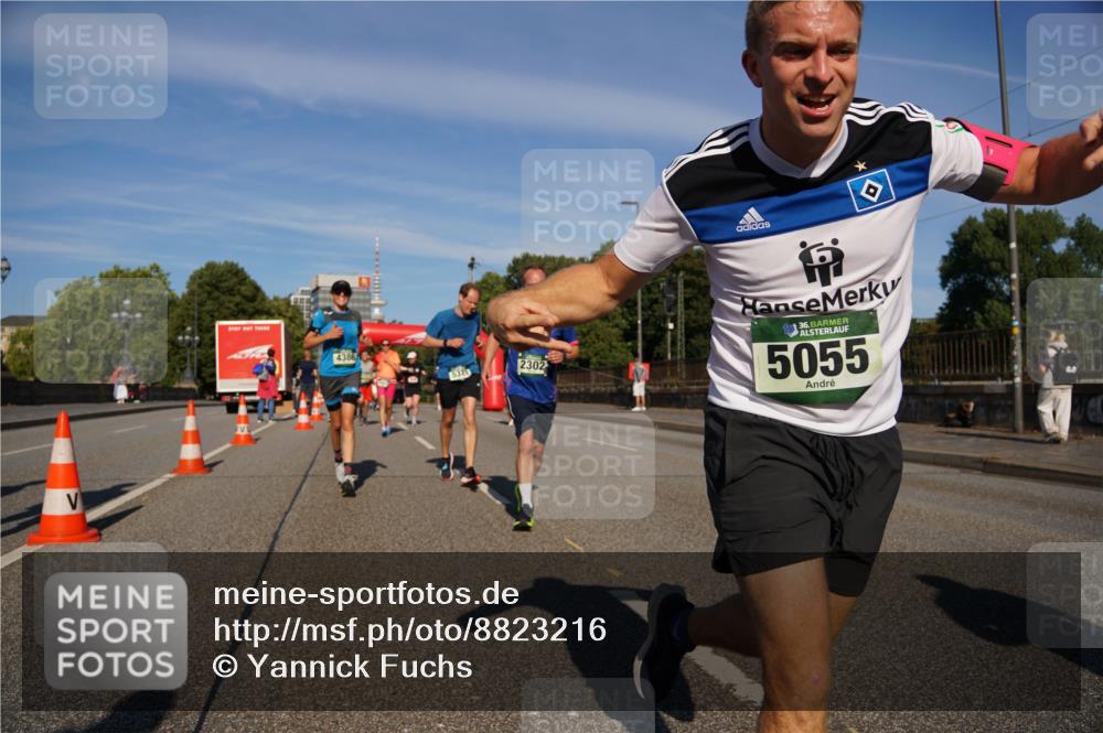 07.09.2025 - BARMER Alsterlauf Yannick Fuchs http://msf.ph/oto/8823216 07.09.2025 09:47:28 Laufen 4386, 5321, 2302, 36, 5055 meine-sportfotos.de