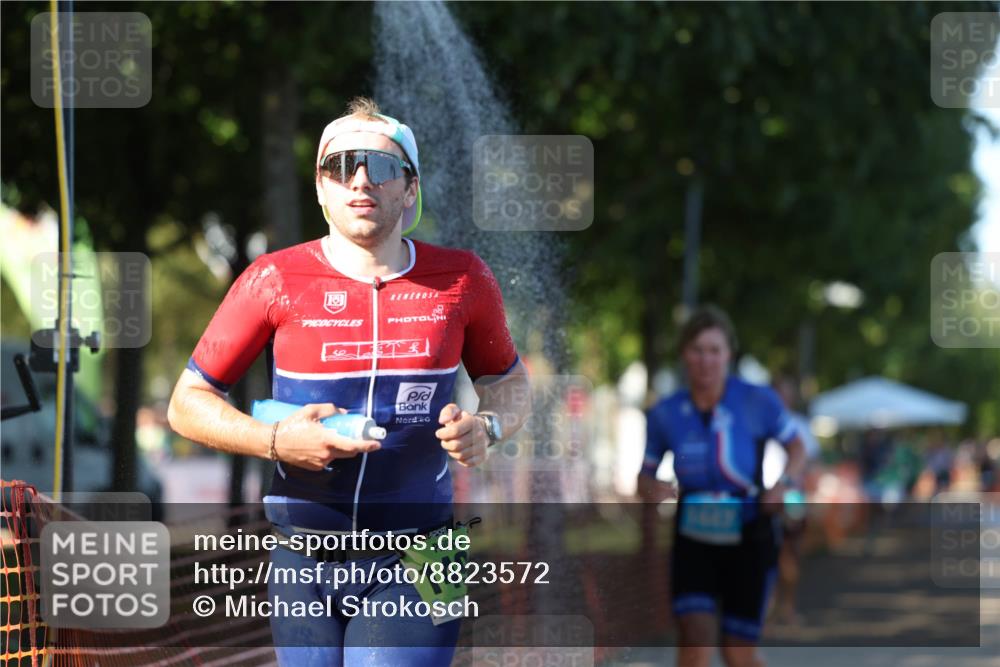 07.09.2025 - 19. Norderstedt Triathlon Michael Strokosch http://msf.ph/oto/8823572 07.09.2025 16:10:22 Laufen 1447, 1537 meine-sportfotos.de