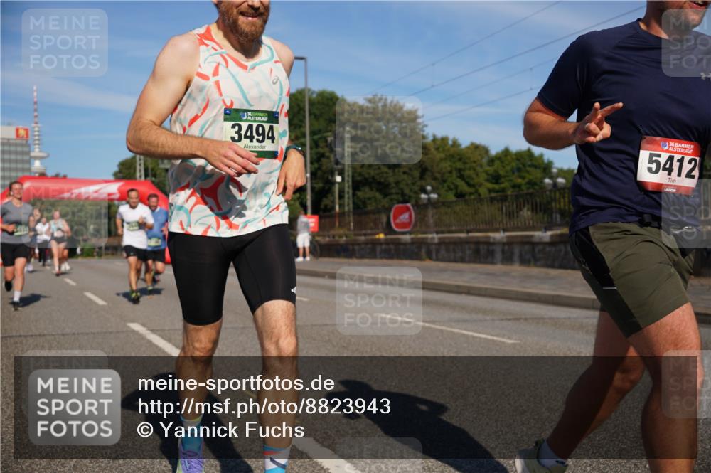 07.09.2025 - BARMER Alsterlauf Yannick Fuchs http://msf.ph/oto/8823943 07.09.2025 09:48:16 Laufen 136, 3494, 36, 5412 meine-sportfotos.de
