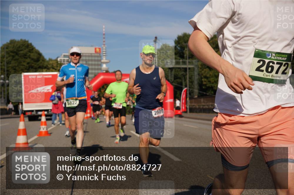 07.09.2025 - BARMER Alsterlauf Yannick Fuchs http://msf.ph/oto/8824727 07.09.2025 09:50:17 Laufen 5822, 2509, 36, 2672 meine-sportfotos.de
