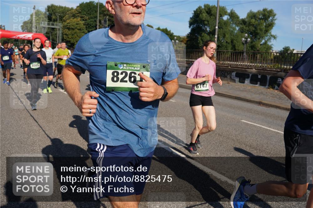 07.09.2025 - BARMER Alsterlauf Yannick Fuchs http://msf.ph/oto/8825475 07.09.2025 09:58:44 Laufen 675, 4085, 36, 8261, 6147 meine-sportfotos.de
