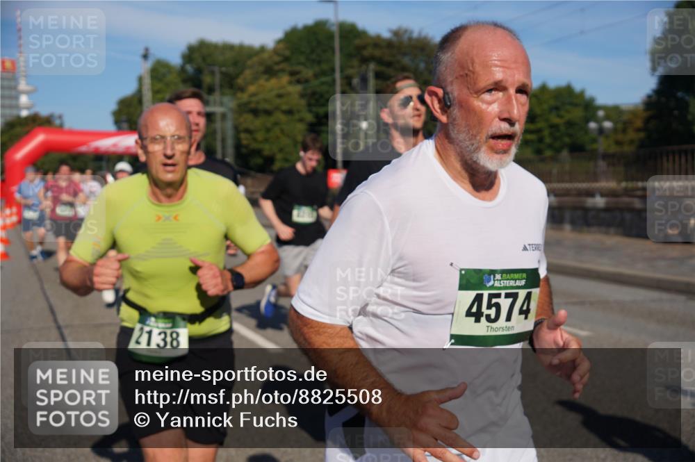 07.09.2025 - BARMER Alsterlauf Yannick Fuchs http://msf.ph/oto/8825508 07.09.2025 09:58:55 Laufen 2138, 36, 4574 meine-sportfotos.de