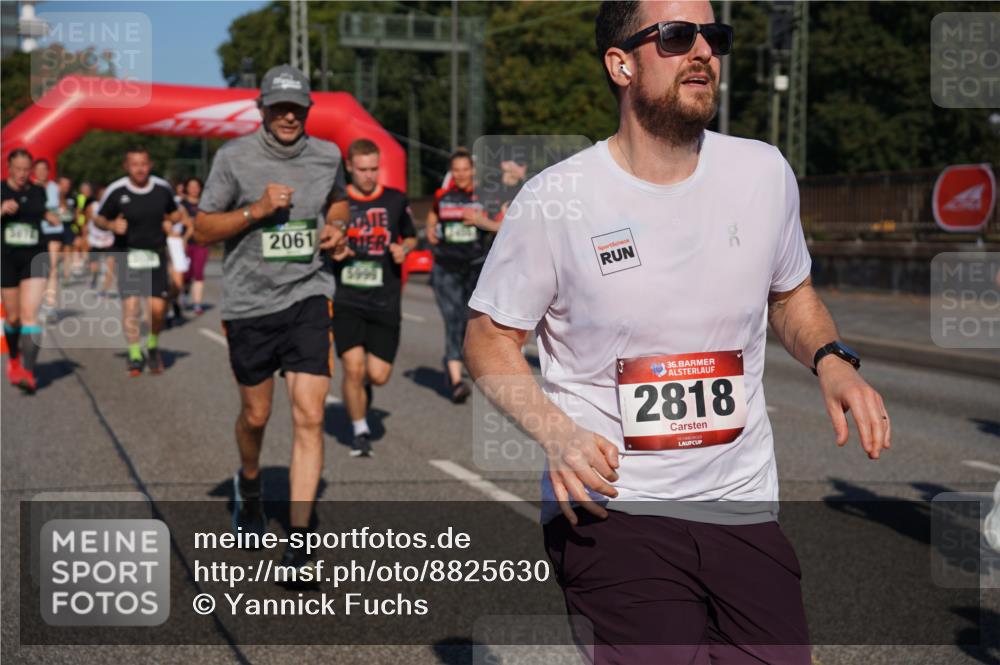 07.09.2025 - BARMER Alsterlauf Yannick Fuchs http://msf.ph/oto/8825630 07.09.2025 09:59:45 Laufen 2061, 436, 2818 meine-sportfotos.de