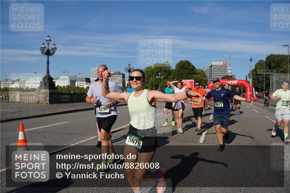 07.09.2025 - BARMER Alsterlauf Yannick Fuchs http://msf.ph/oto/8826008 07.09.2025 10:01:40 Laufen 5299, 5670, 4817, 5137 meine-sportfotos.de