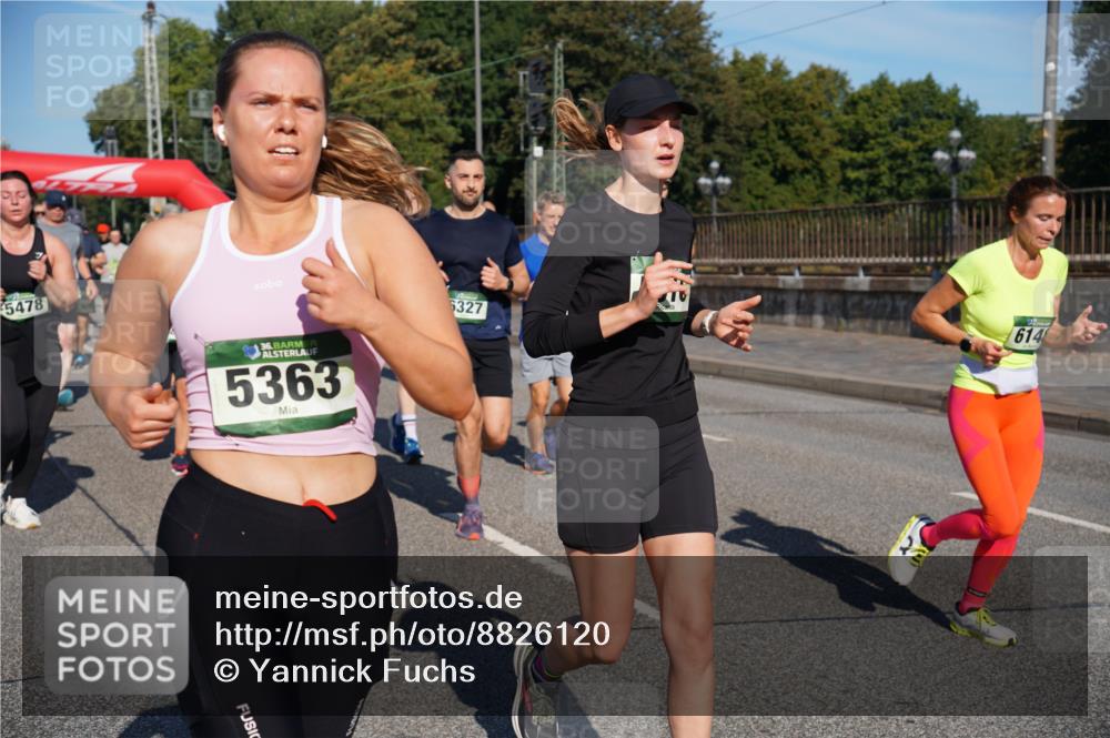 07.09.2025 - BARMER Alsterlauf Yannick Fuchs http://msf.ph/oto/8826120 07.09.2025 10:02:17 Laufen 5478, 36, 5363, 6327, 614 meine-sportfotos.de