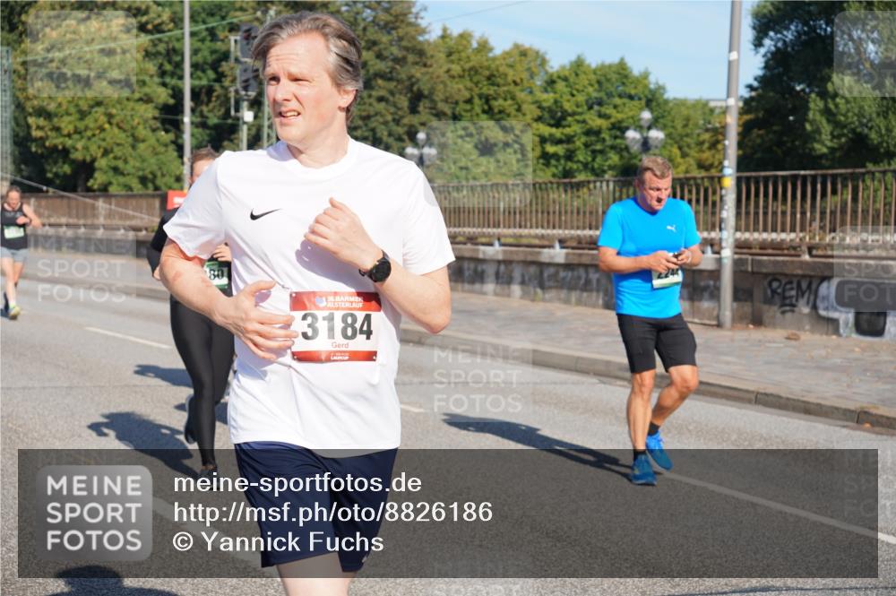 07.09.2025 - BARMER Alsterlauf Yannick Fuchs http://msf.ph/oto/8826186 07.09.2025 10:02:47 Laufen 136, 3184 meine-sportfotos.de