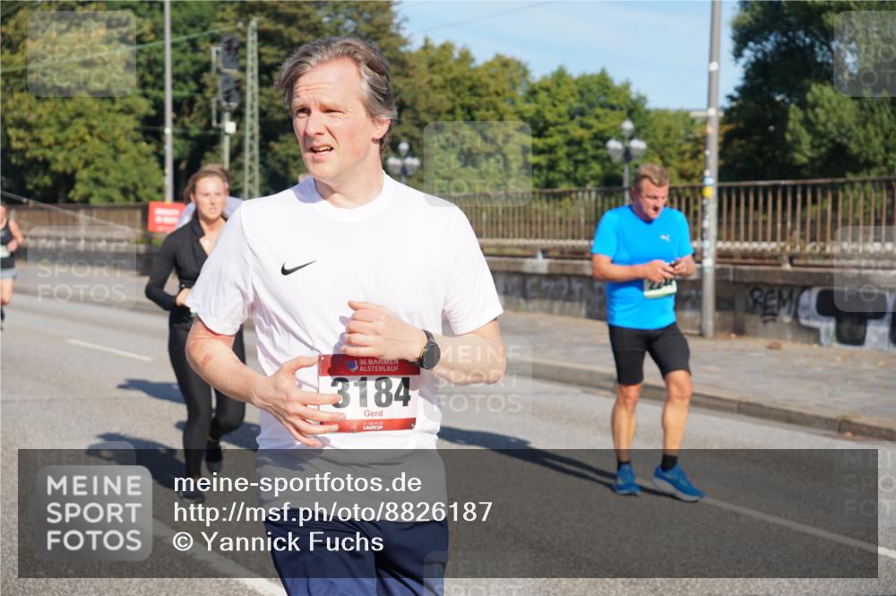 07.09.2025 - BARMER Alsterlauf Yannick Fuchs http://msf.ph/oto/8826187 07.09.2025 10:02:47 Laufen 36, 3184 meine-sportfotos.de