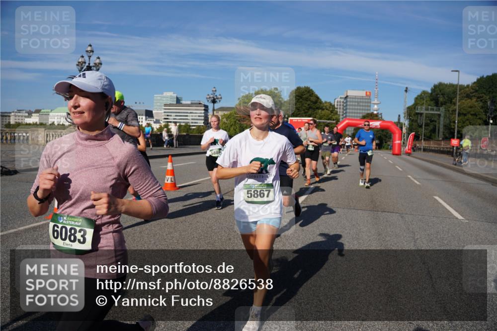 07.09.2025 - BARMER Alsterlauf Yannick Fuchs http://msf.ph/oto/8826538 07.09.2025 10:05:24 Laufen 136, 6083, 5889, 5867 meine-sportfotos.de