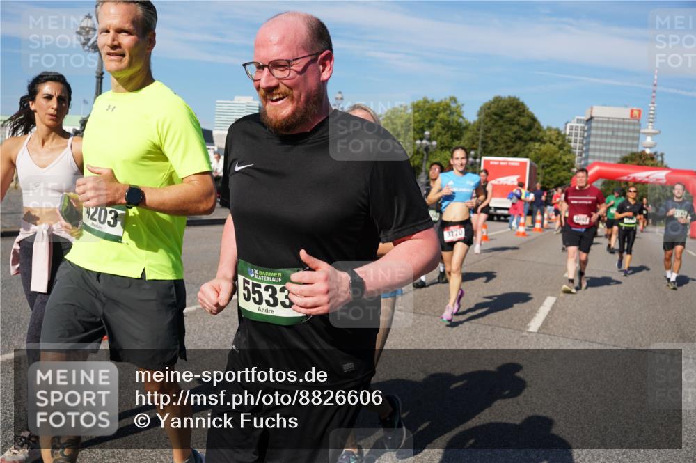 07.09.2025 - BARMER Alsterlauf Yannick Fuchs http://msf.ph/oto/8826606 07.09.2025 10:05:57 Laufen 203, 5533, 3770 meine-sportfotos.de