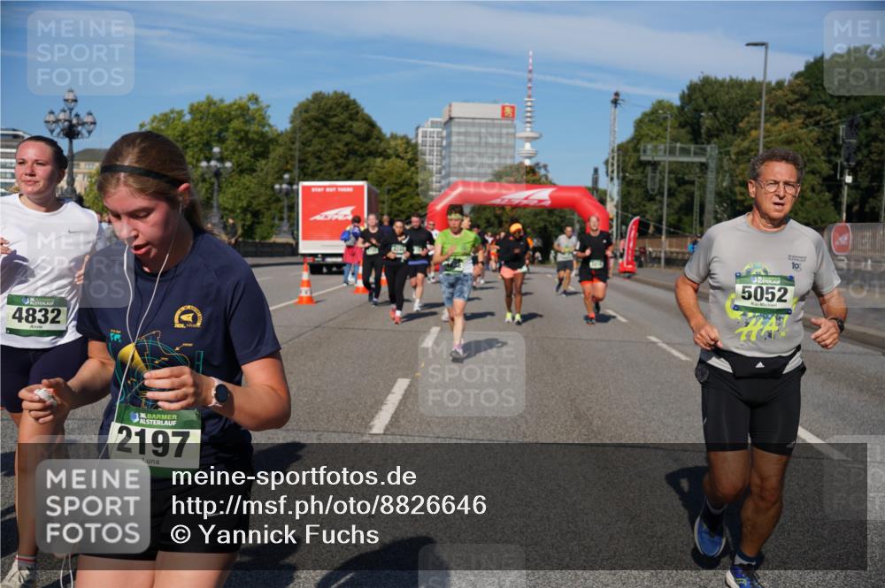 07.09.2025 - BARMER Alsterlauf Yannick Fuchs http://msf.ph/oto/8826646 07.09.2025 10:06:07 Laufen 4832, 2024, 136, 2197, 5052, 10 meine-sportfotos.de