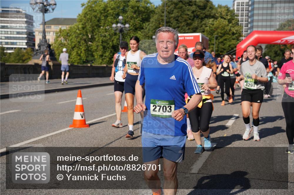 07.09.2025 - BARMER Alsterlauf Yannick Fuchs http://msf.ph/oto/8826701 07.09.2025 10:06:24 Laufen 83, 4291, 1036, 2703 meine-sportfotos.de