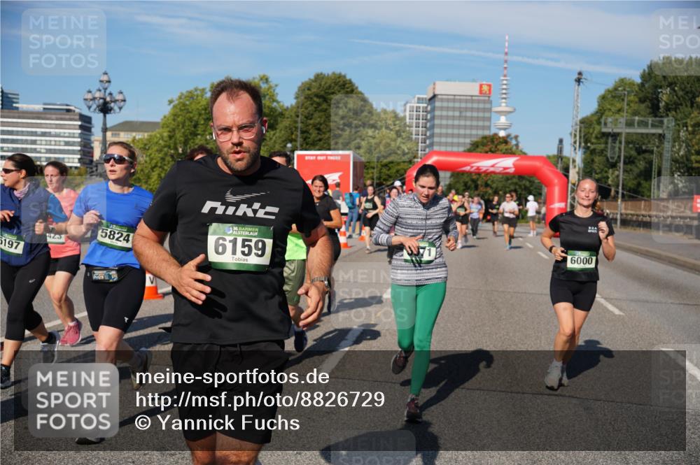 07.09.2025 - BARMER Alsterlauf Yannick Fuchs http://msf.ph/oto/8826729 07.09.2025 10:06:33 Laufen 5197, 423, 5824, 36, 6159, 6000 meine-sportfotos.de