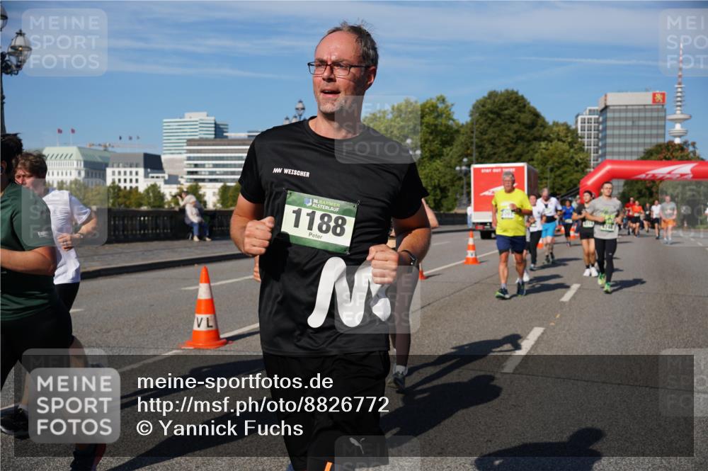 07.09.2025 - BARMER Alsterlauf Yannick Fuchs http://msf.ph/oto/8826772 07.09.2025 10:06:44 Laufen 1188 meine-sportfotos.de