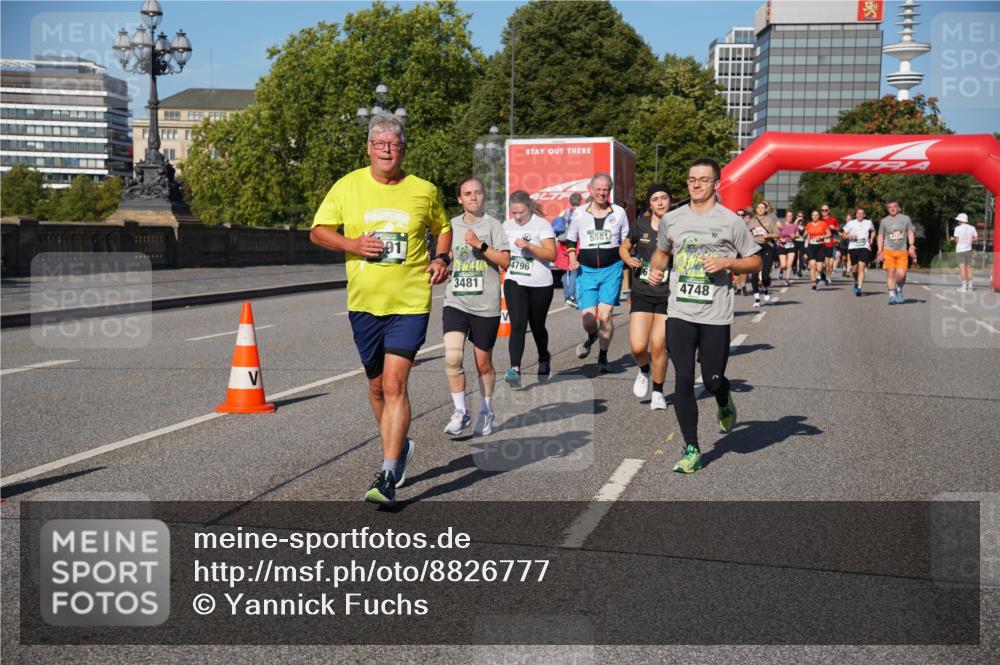 07.09.2025 - BARMER Alsterlauf Yannick Fuchs http://msf.ph/oto/8826777 07.09.2025 10:06:46 Laufen 3481, 4796, 5581, 4748 meine-sportfotos.de