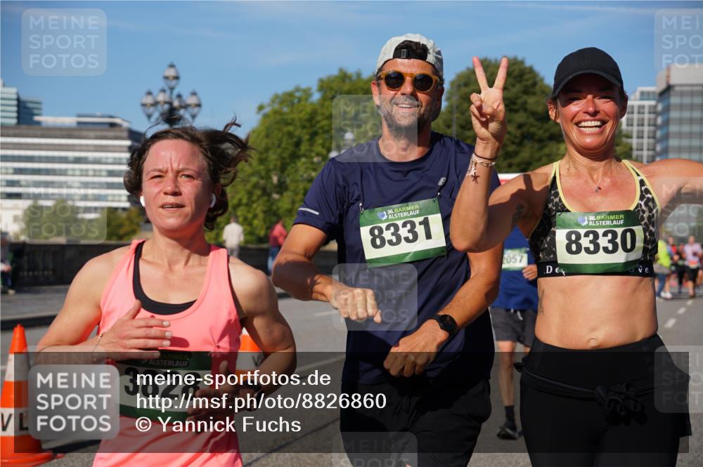 07.09.2025 - BARMER Alsterlauf Yannick Fuchs http://msf.ph/oto/8826860 07.09.2025 10:07:20 Laufen 3828, 1636, 8331, 2057, 36, 8330 meine-sportfotos.de