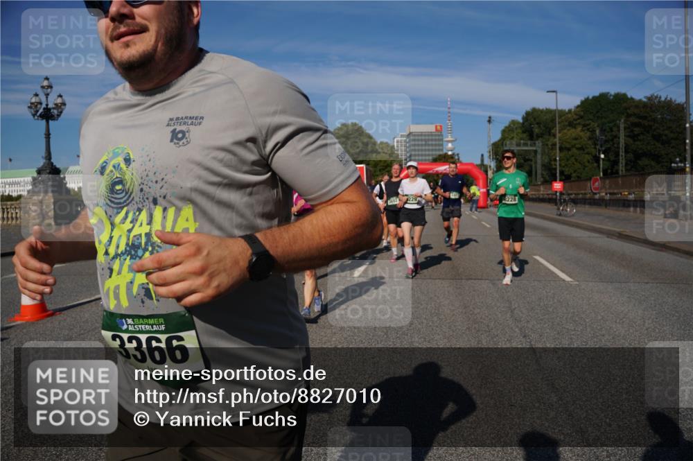 07.09.2025 - BARMER Alsterlauf Yannick Fuchs http://msf.ph/oto/8827010 07.09.2025 10:07:59 Laufen 36, 10, 36, 3366, 8228 meine-sportfotos.de
