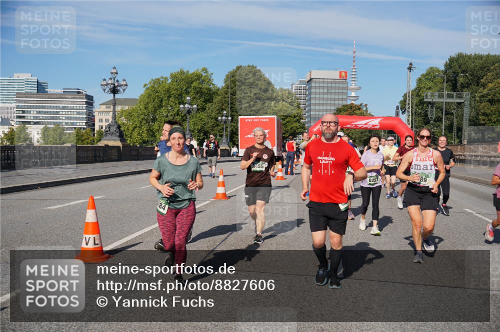 07.09.2025 - BARMER Alsterlauf Yannick Fuchs http://msf.ph/oto/8827606 07.09.2025 10:10:20 Laufen 84, 3455, 8257, 89 meine-sportfotos.de