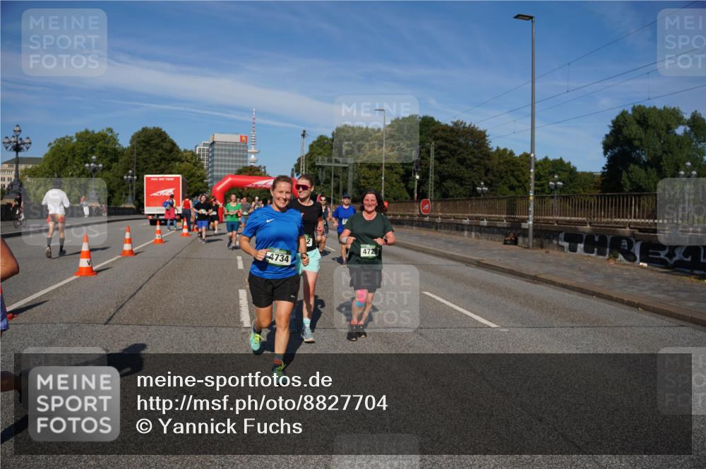 07.09.2025 - BARMER Alsterlauf Yannick Fuchs http://msf.ph/oto/8827704 07.09.2025 10:10:44 Laufen 4734, 4725 meine-sportfotos.de