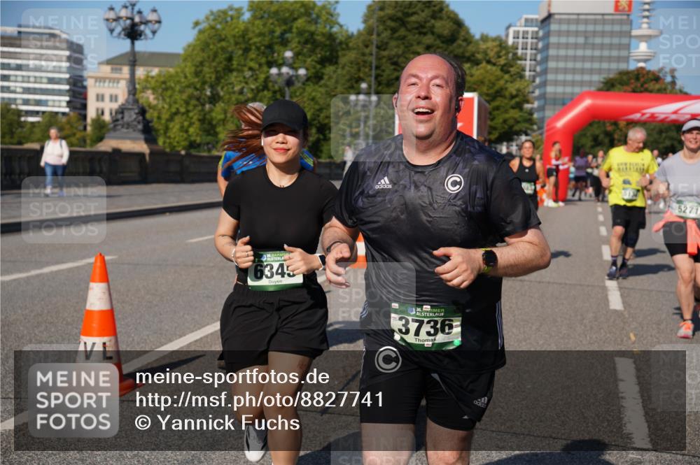 07.09.2025 - BARMER Alsterlauf Yannick Fuchs http://msf.ph/oto/8827741 07.09.2025 10:10:53 Laufen 36, 6345, 5271, 36, 3736 meine-sportfotos.de
