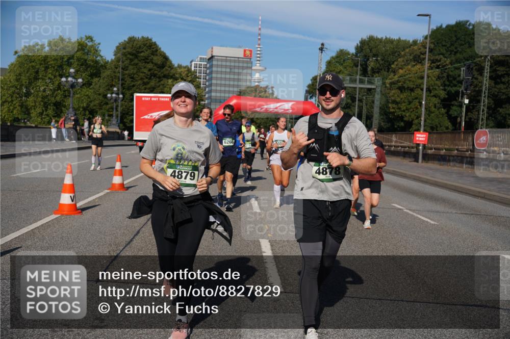 07.09.2025 - BARMER Alsterlauf Yannick Fuchs http://msf.ph/oto/8827829 07.09.2025 10:11:23 Laufen 4879, 6266, 4878 meine-sportfotos.de