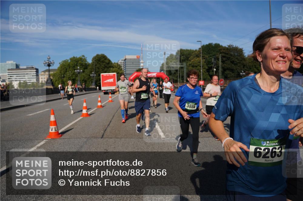 07.09.2025 - BARMER Alsterlauf Yannick Fuchs http://msf.ph/oto/8827856 07.09.2025 10:11:27 Laufen 2698, 3886, 36, 6263 meine-sportfotos.de