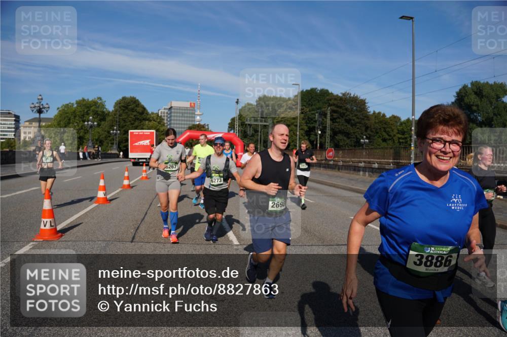 07.09.2025 - BARMER Alsterlauf Yannick Fuchs http://msf.ph/oto/8827863 07.09.2025 10:11:28 Laufen 12, 6267, 6273, 2698, 222, 136, 3886 meine-sportfotos.de