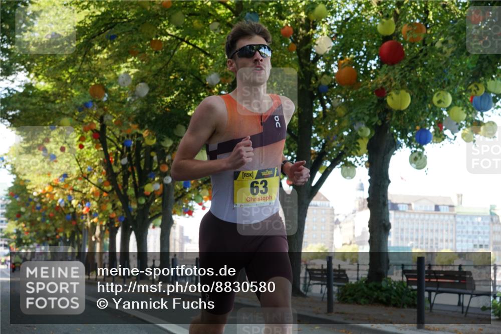 07.09.2025 - BARMER Alsterlauf Yannick Fuchs http://msf.ph/oto/8830580 07.09.2025 11:00:32 Laufen 5, 63 meine-sportfotos.de